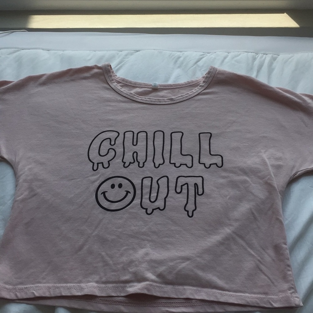 CHILL OUT shirt from Romwe
